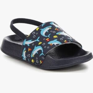 Capelli New York Toddler Boys' Sharks and Snacks Sport Slides
